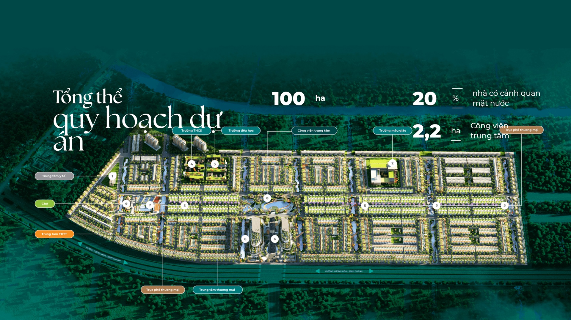 Dự án LA HOME &#8211; LONG AN Khu đô thị sinh thái xanh mát 2025