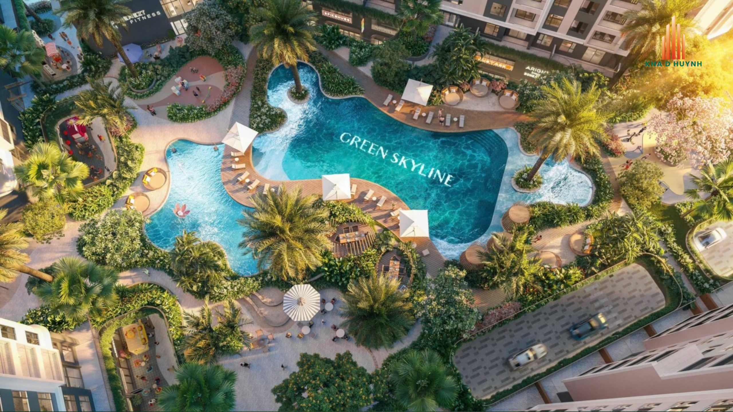 Hồ bơi tràn bờ Skyline